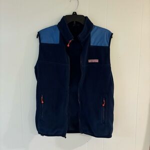 Vineyard Vines Navy Fleece Vest